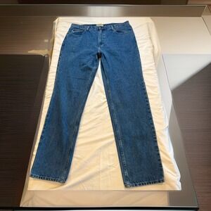 L.L.Bean Men's Blue Denim Jeans 38x36‎ Classic Fit Straight Leg Cotton 5-Pocket
